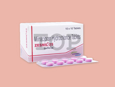 ゼスニル(トレドミンジェネリック)25mg